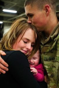 military welcome home